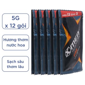 Dầu gội nước hoa X-Men Fire Active thơm mạnh mẽ 5g x 12 gói