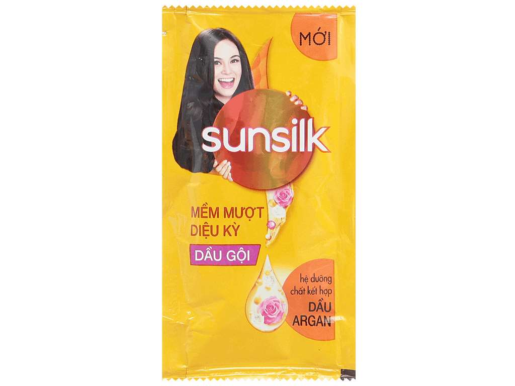 Dầu gội Sunsilk mềm mượt diệu kỳ 5.8ml x 10 gói 3