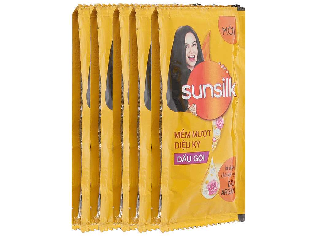Dầu gội Sunsilk mềm mượt diệu kỳ 5.8ml x 10 gói 7