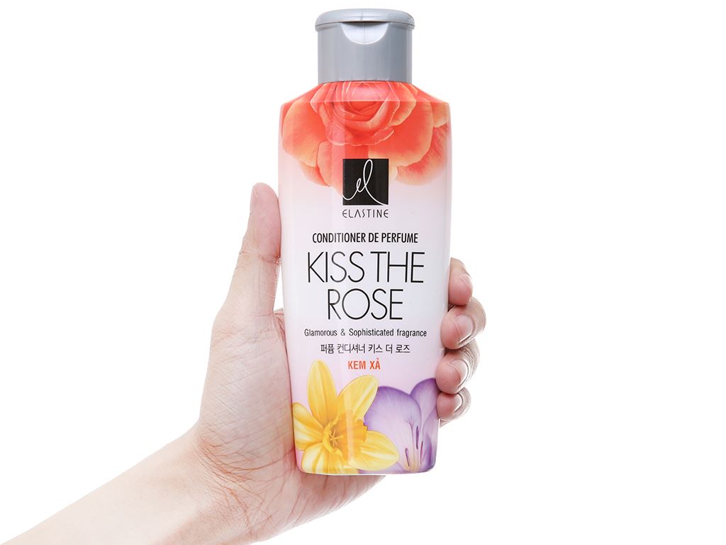 Kem xả nước hoa Elastine Kiss The Rose óng mượt chắc khoẻ 170ml 4