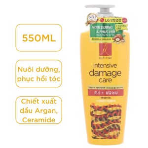 Dầu xả Elastine Intensive Damage nuôi dưỡng & phục hồi 550ml