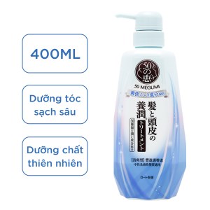 Dầu xả sạch sâu & thơm mát Megumi Fresh and Clean Conditioner 400ml