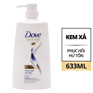 Kem xả Dove phục hồi hư tổn giúp tái cấu trúc tóc hiệu quả 633ml