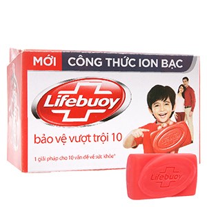 Xà bông cục Lifebuoy bảo vệ vượt trội cục 125g