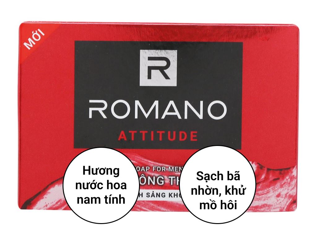 Xà bông thơm Romano Attitude sạch sảng khoái 90g 2