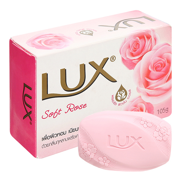 Xà bông cục Lux Soft Rose 105g