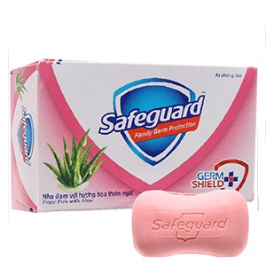 Xà bông Safeguard nha đam diệt khuẩn cục 130g