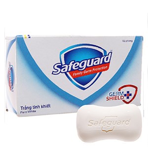 Xà bông Safeguard trắng sáng tinh khiết cục 130g