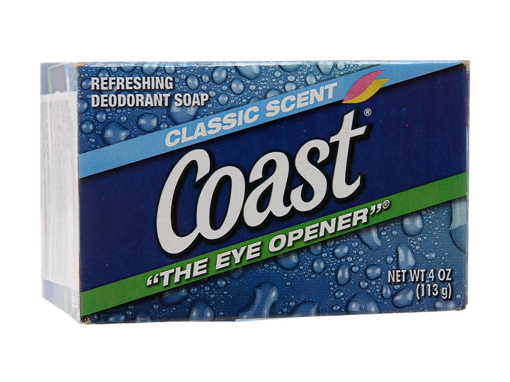 Xà bông cục Coast Classic Scent Refreshing Deodorant Soap 113g 1