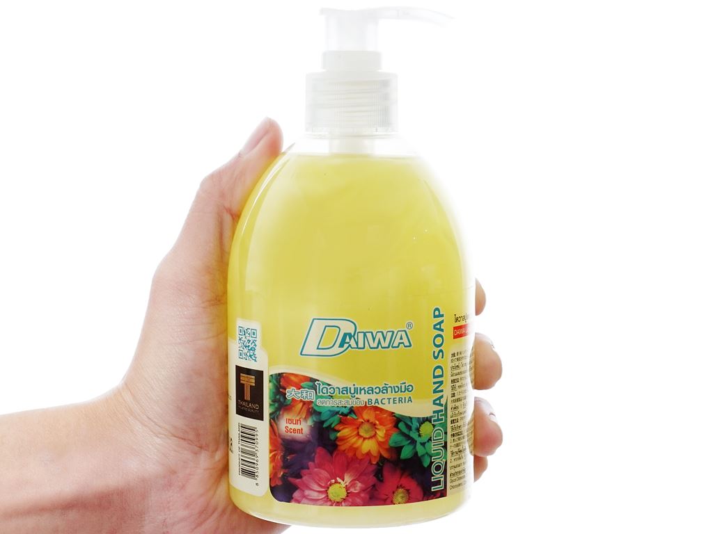 Nước rửa tay Daiwa hương hoa cỏ chai 500ml 3