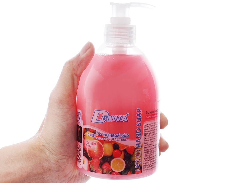 Nước rửa tay Daiwa hương hoa quả chai 500ml 3