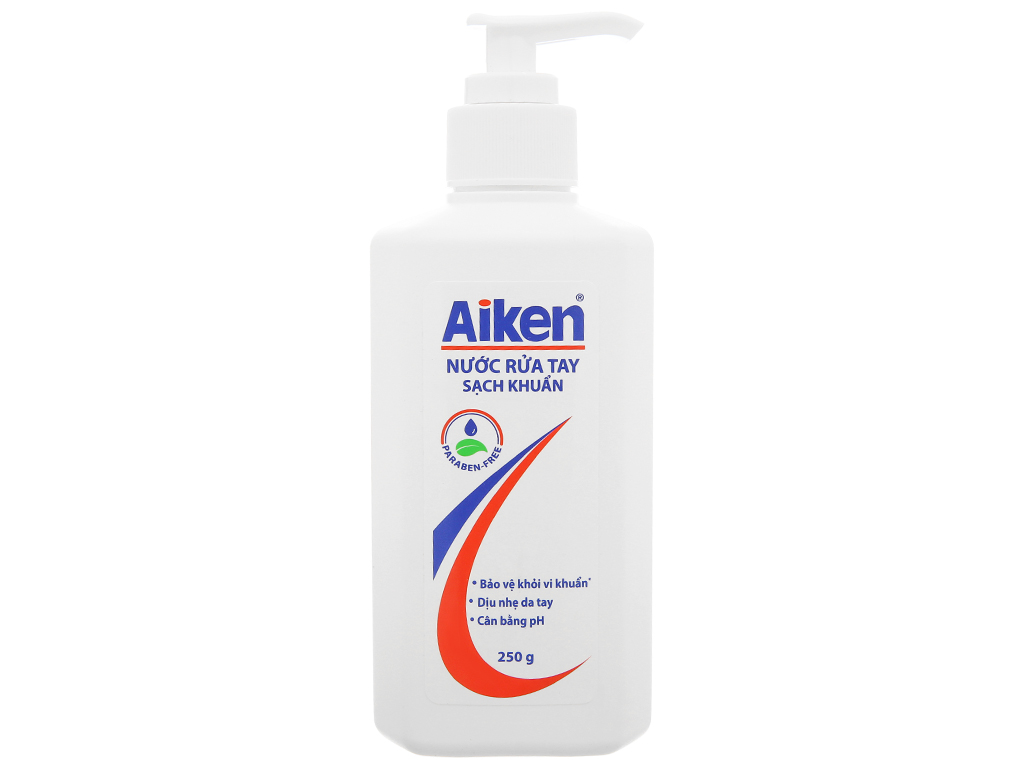 Nước rửa tay Aiken sạch khuẩn chai 250g 1