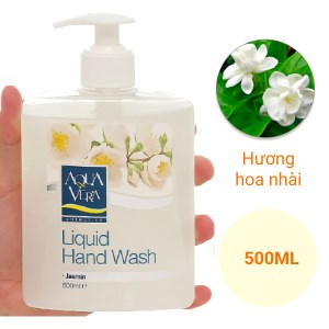Nước rửa tay Aqua Vera dưỡng da hoa nhài 500ml