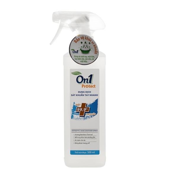 Dung dịch sát khuẩn On1 hương Bamboo Charcoal chai 500 ml