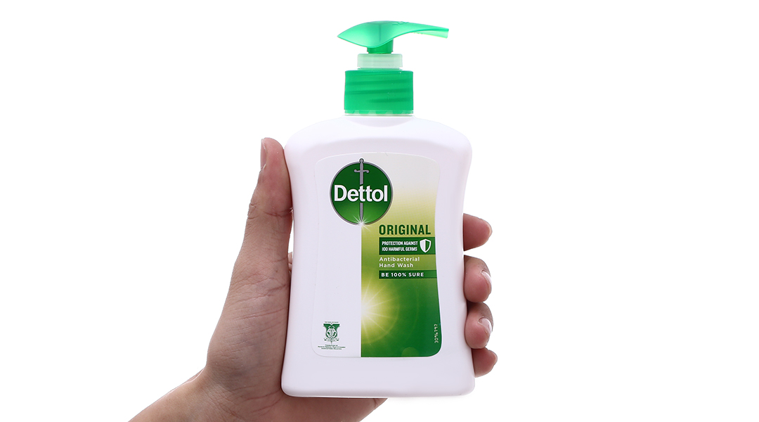 Nước rửa tay Dettol kháng khuẩn chai 250g