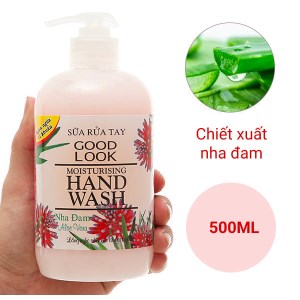 Sữa rửa tay Goodlook nha đam chai 500ml