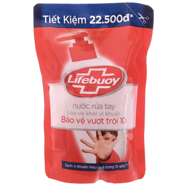 Nước rửa tay Lifebuoy bảo vệ vượt trội gói 450g
