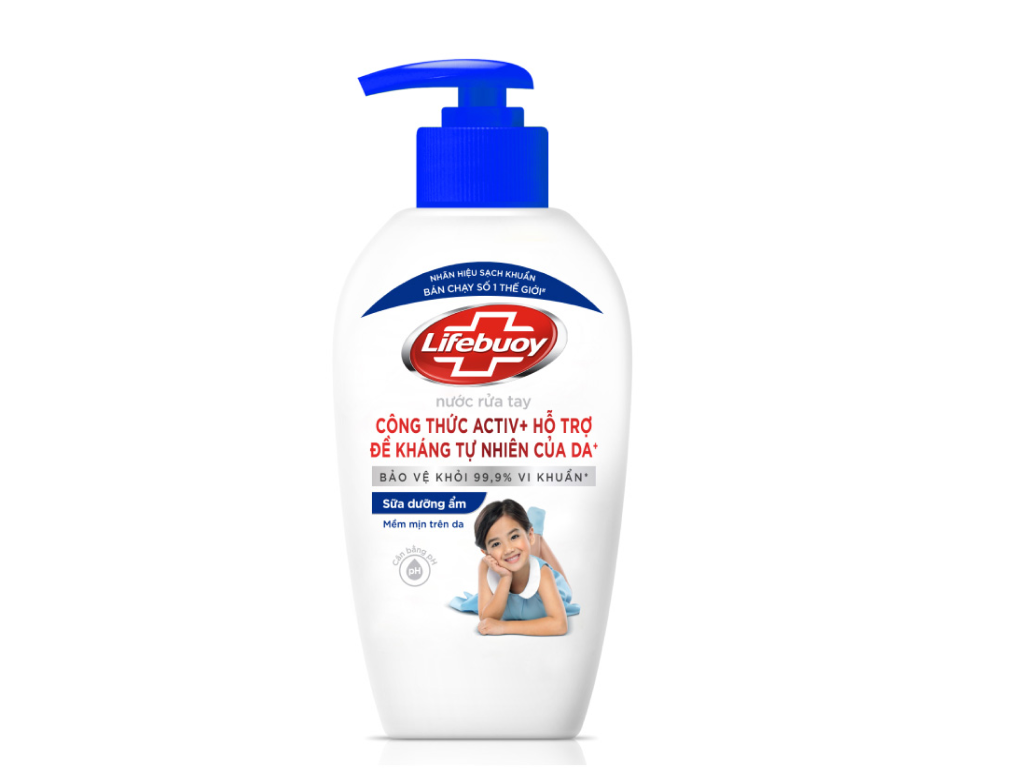 Nước rửa tay Lifebuoy chăm sóc da hương dịu nhẹ 177 ml 1