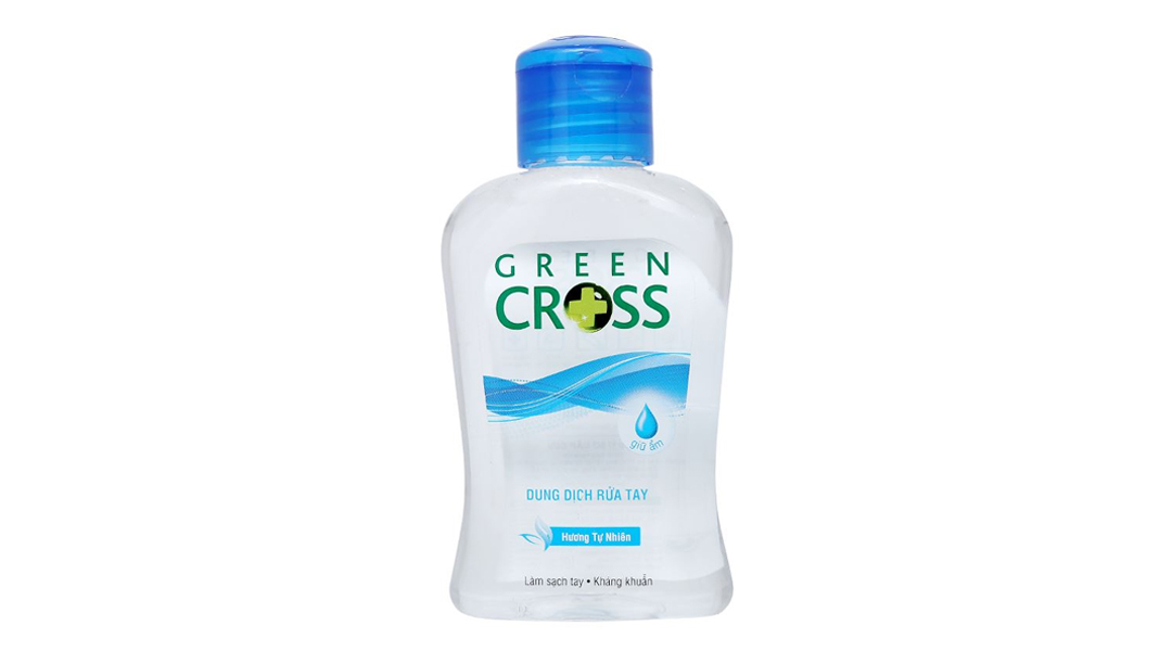 Dung dịch rửa tay Green Cross hương tự nhiên kháng khuẩn
