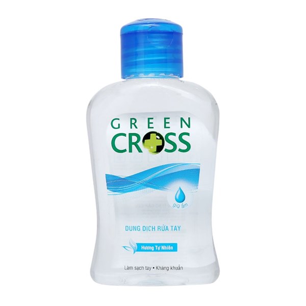 Dung dịch rửa tay Green Cross hương tự nhiên kháng khuẩn