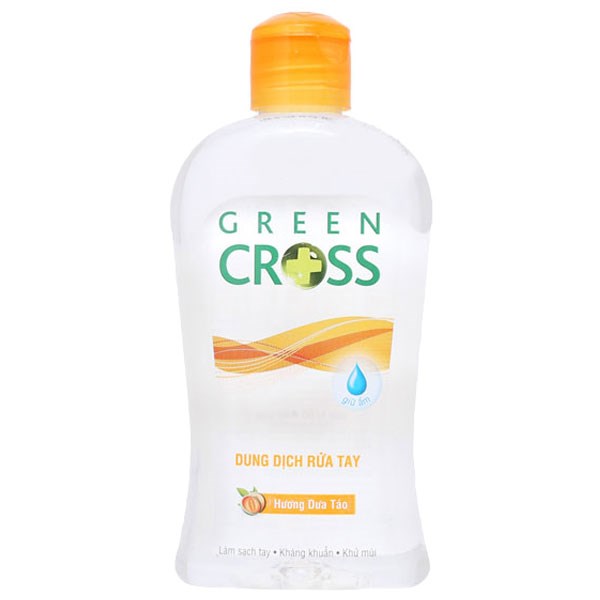 Dung dịch rửa tay Green Cross hương dưa táo kháng khuẩn