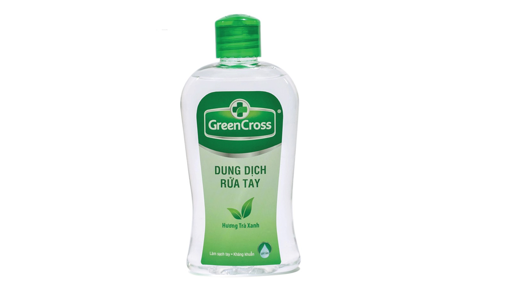 Dung dịch rửa tay Green Gross hương trà xanh kháng khuẩn