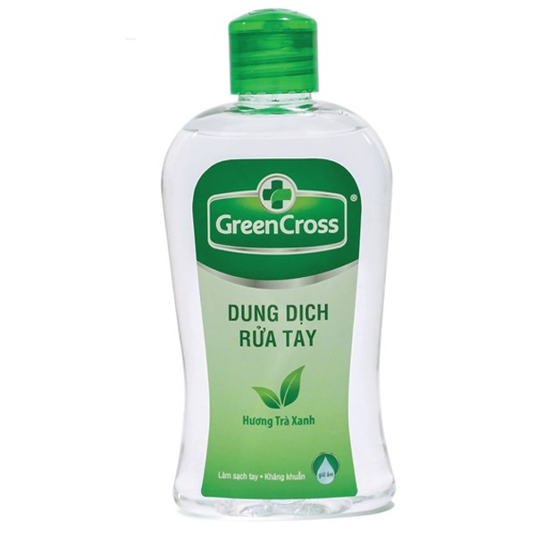 Dung dịch rửa tay Green Gross hương trà xanh kháng khuẩn