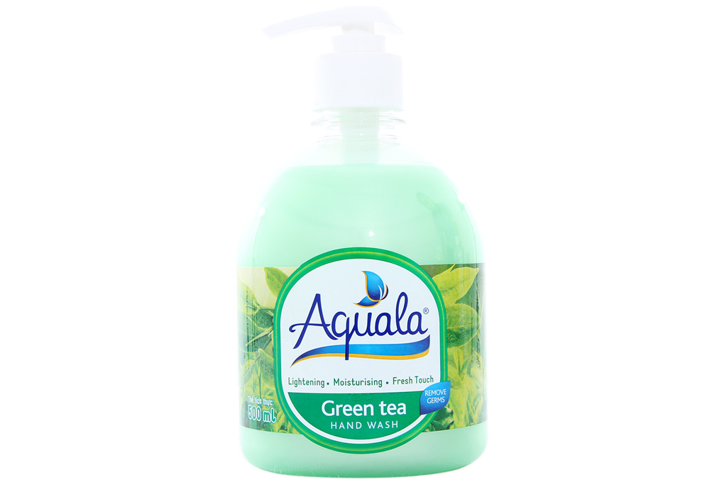 Sữa rửa tay Aquala Green Tea chai 500ml