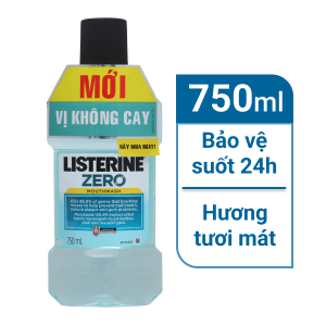 Nước súc miệng Listerine không cay có hiệu quả trong việc diệt khuẩn không?
