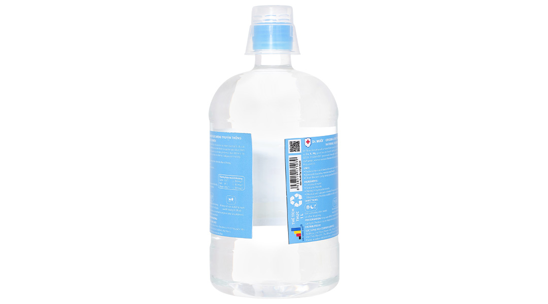 Nước súc miệng Dr. Muối ngừa vi khuẩn, giảm mùi hôi miệng chai 500ml - 17