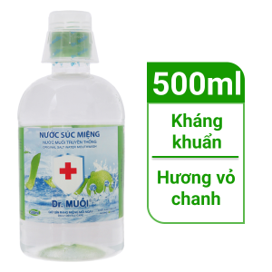 Nước súc miệng Dr. Muối có tác dụng chống vi khuẩn không?
