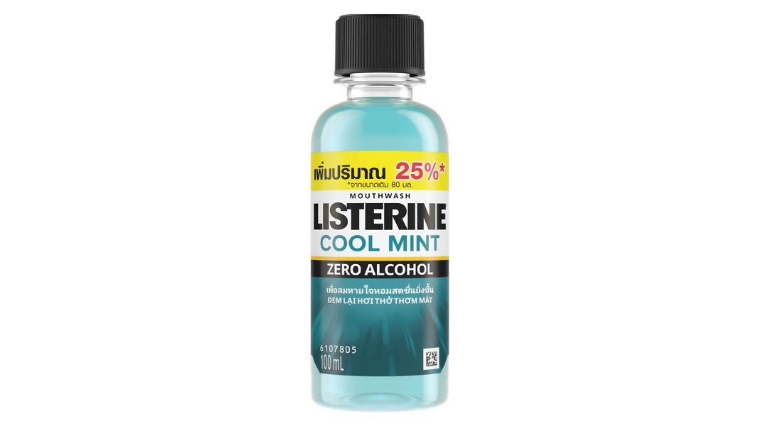 Nước súc miệng Listerine Cool Mint không cay ngừa viêm nướu