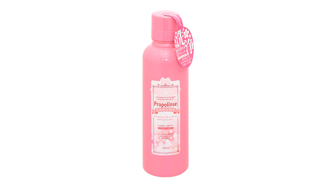 Nước súc miệng Propolinse Sakura diệt khuẩn, ngừa sâu răng