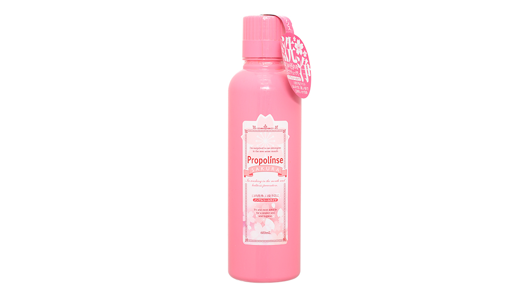 Nước súc miệng Propolinse Sakura diệt khuẩn, ngừa sâu răng