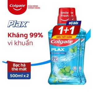 Nước súc miệng Colgate có những dạng sản phẩm nào?
