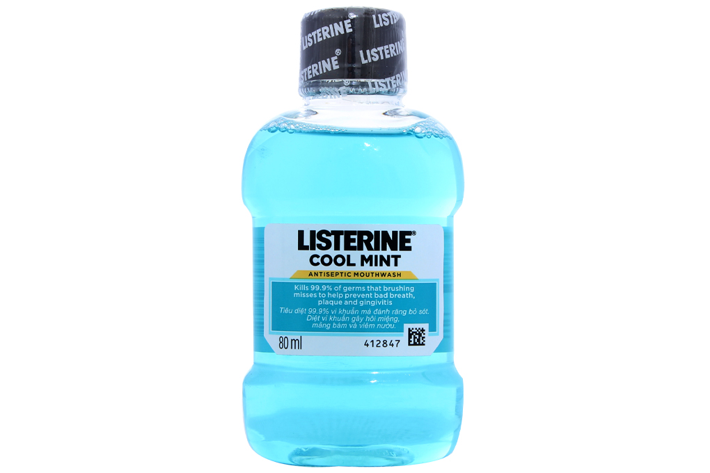 Nước súc miệng Listerine Cool Mint 80ml