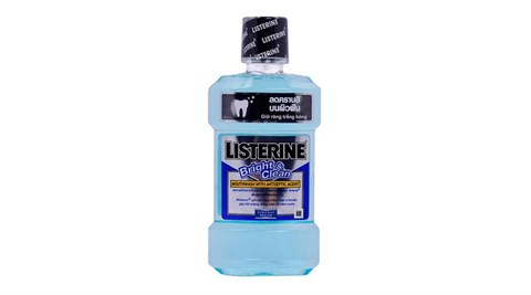 Nước súc miệng Listerine Bright & Clean 750ml