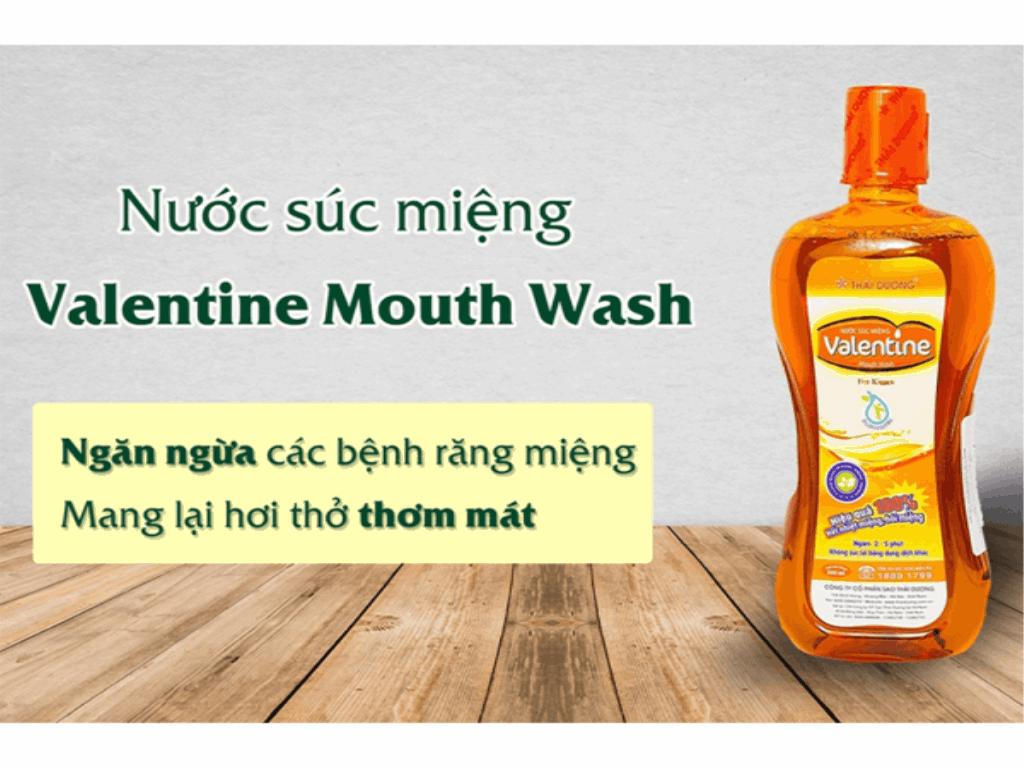 Nước súc miệng Valentine có thể sử dụng hàng ngày hay chỉ sử dụng trong trường hợp đặc biệt?
