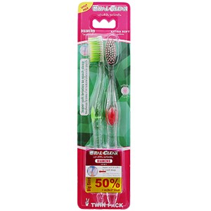 Bộ 2 bàn chải đánh răng Oral Clean Diamond Extra Soft