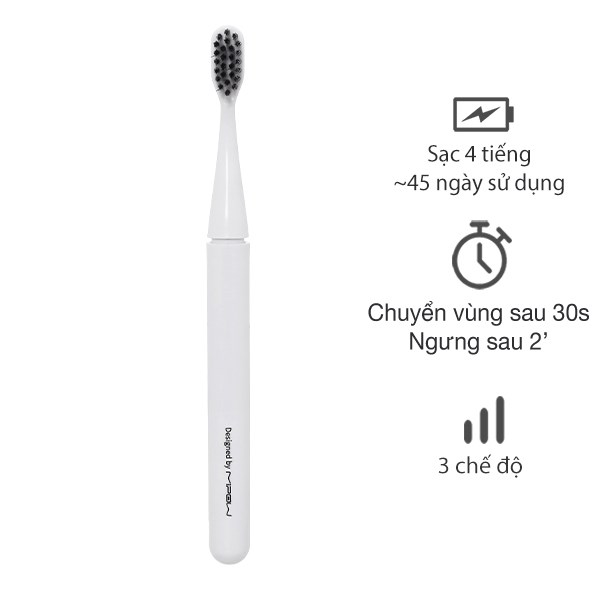 Bàn chải điện Mipow I3-Plus Ultrasonic (CI-900-T1) siêu mỏng
