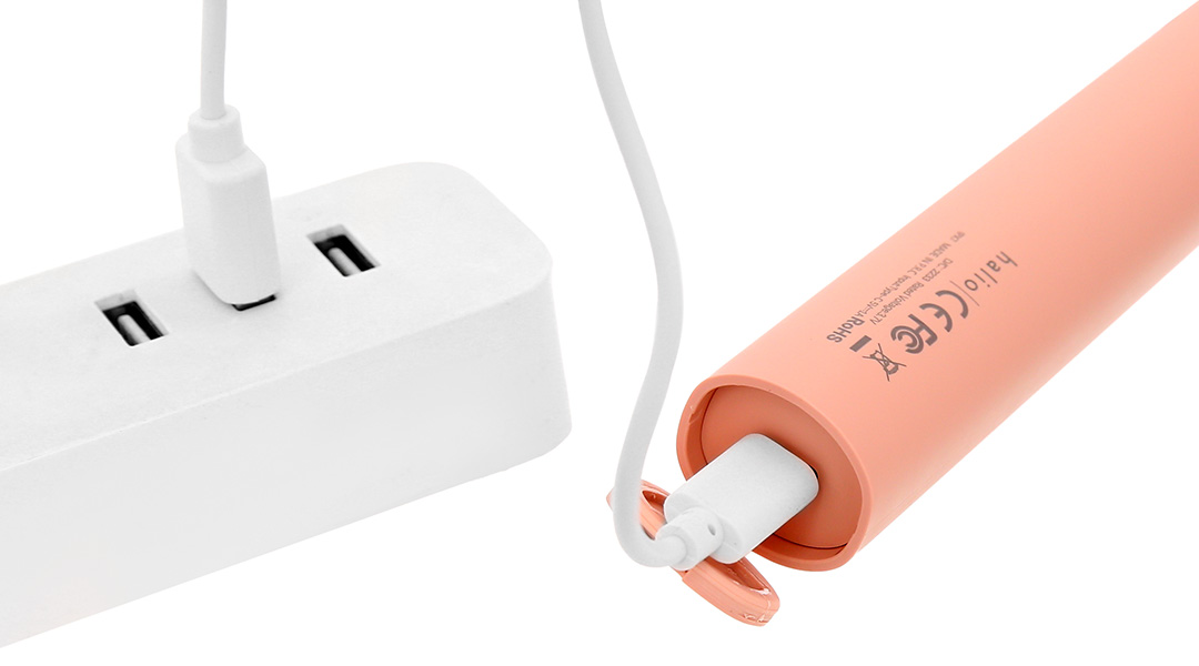 Bàn chải điện Halio Sonic SmartClean - Coral - 10