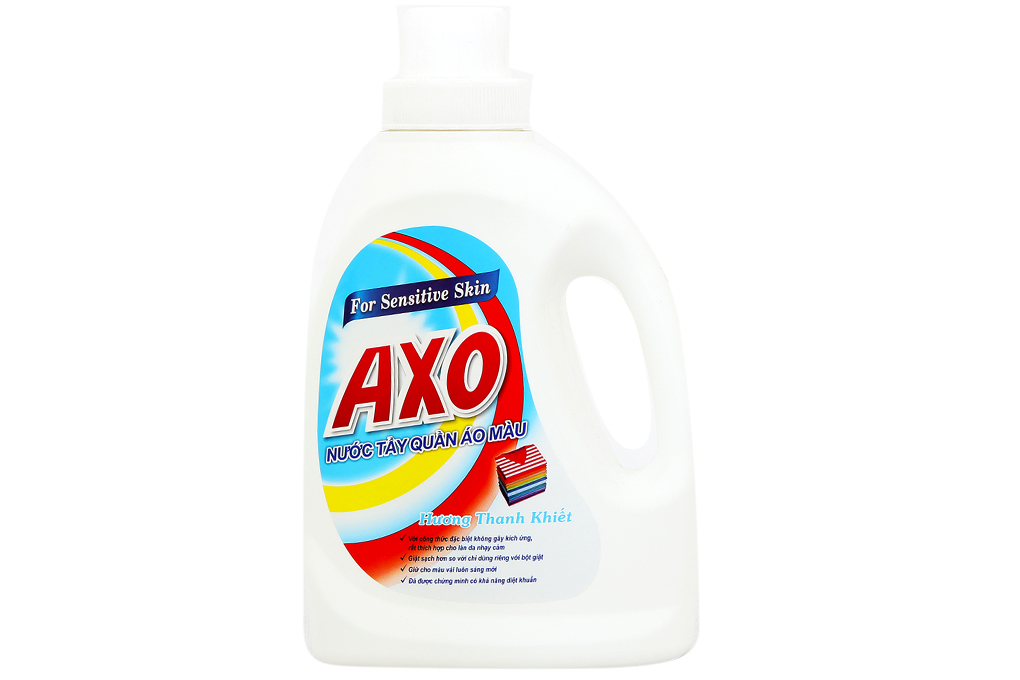 Nước tẩy quần áo màu AXO Clear Breeze 800ml