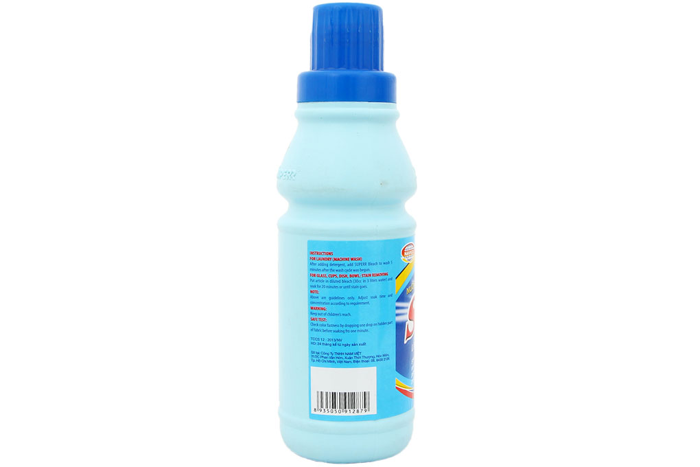 Nước tẩy quần áo màu Superr hương Hoa 450ml