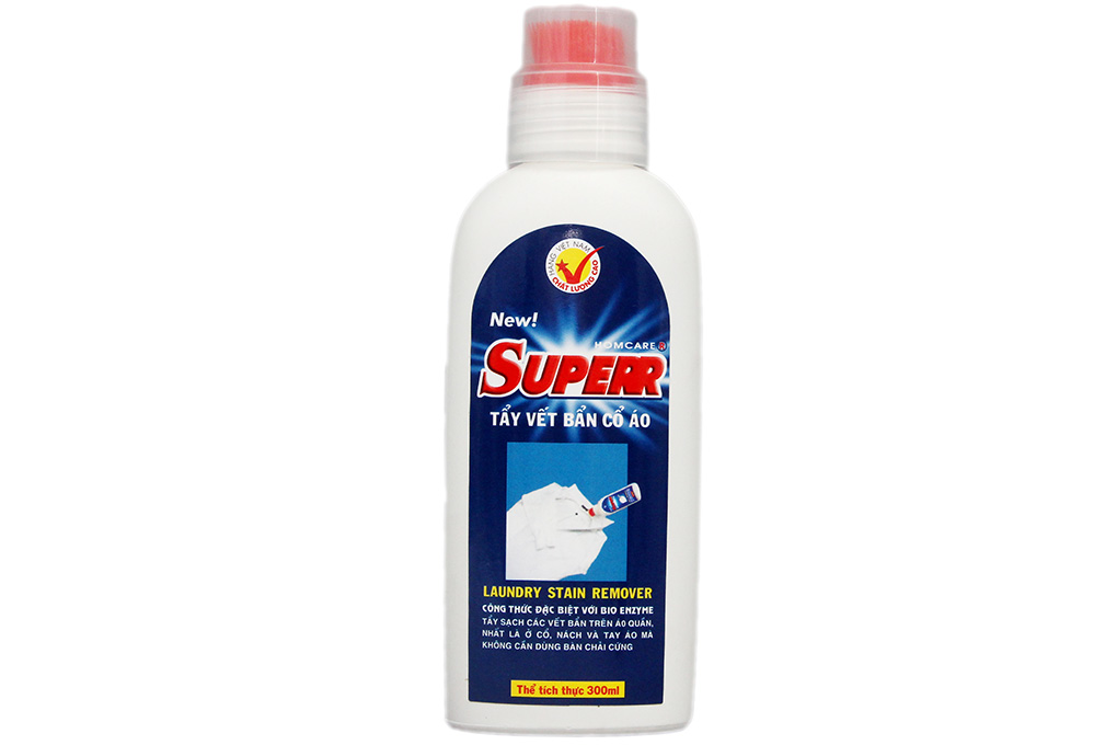 Nước tẩy vết bẩn cổ áo Superr 300ml