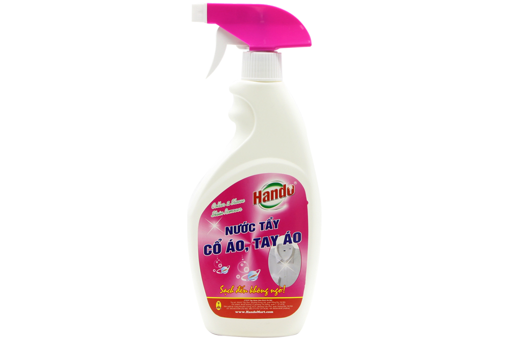 Nước tẩy Hando tẩy cổ áo, tay áo 500ml