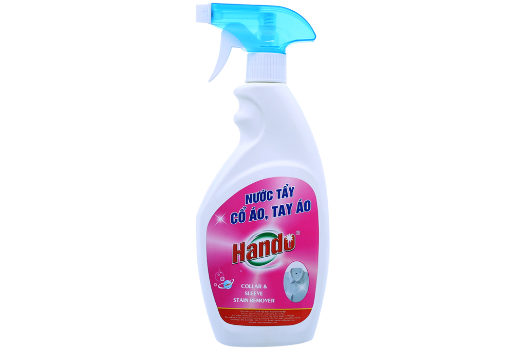 Nước xịt tẩy vết bẩn tay áo, cổ áo Hando chai 500ml