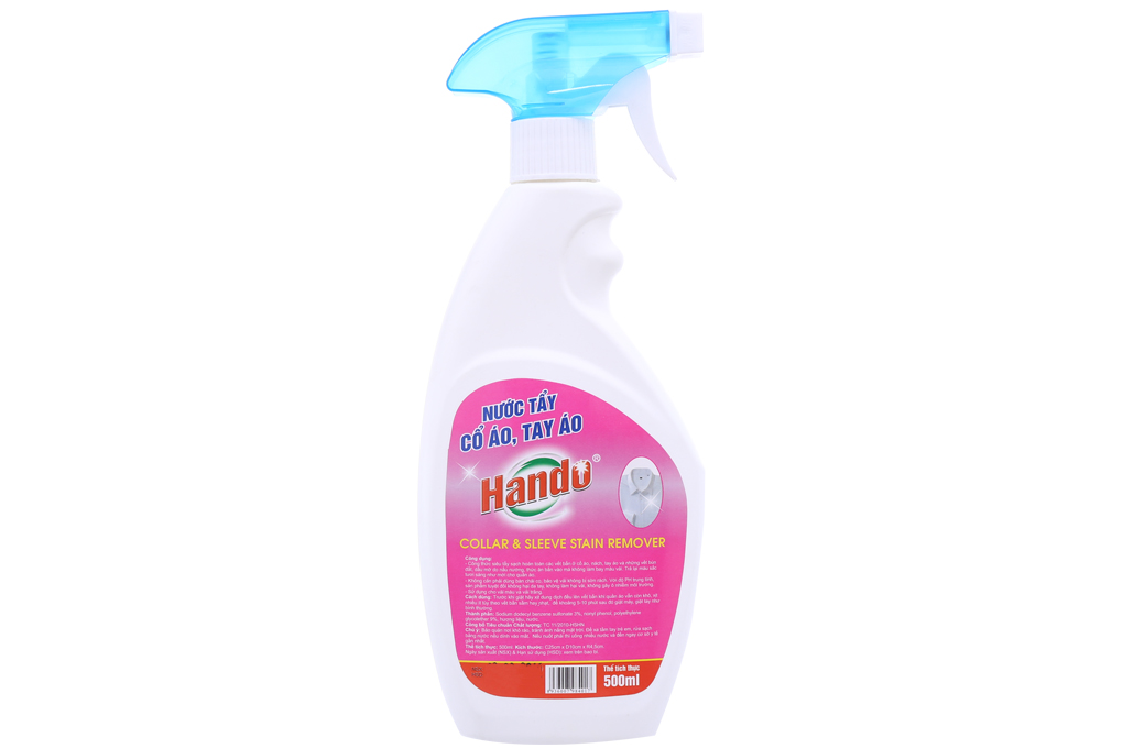 Nước xịt tẩy vết bẩn tay áo, cổ áo Hando chai 500ml