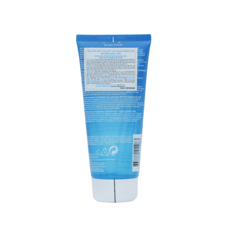 Gel rửa mặt La Roche-Posay Effaclar Purifying Foaming cho da dầu, nhạy cảm tuýp 50ml - 13