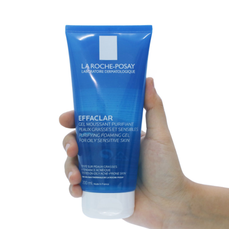 Gel rửa mặt La Roche-Posay Effaclar Purifying Foaming cho da dầu, nhạy cảm tuýp 50ml - 14