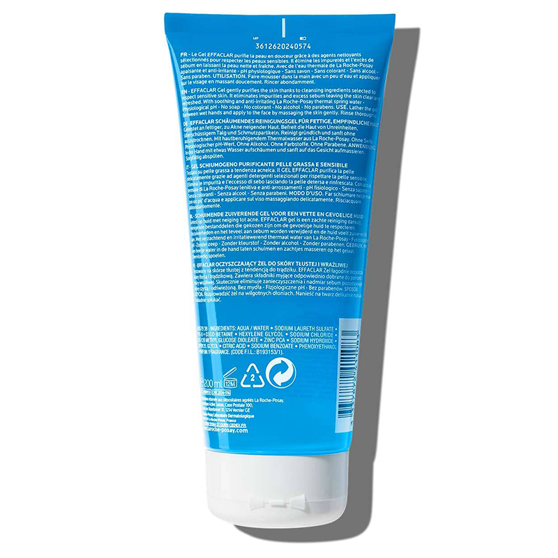 Gel rửa mặt La Roche-Posay Effaclar Purifying Foaming cho da dầu, nhạy cảm tuýp 50ml - 12